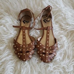 Tan sandals
